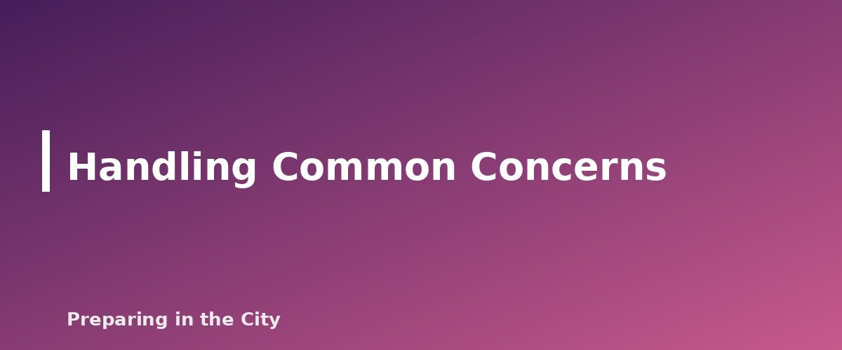 Handling Common Concerns - section banner for How to Build an Apartment Building Emergency Plan With Your Neighbors