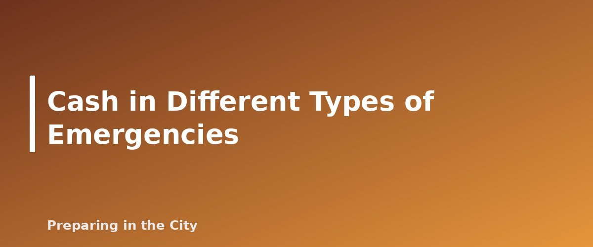 Cash in Different Types of Emergencies - section banner for Emergency Cash