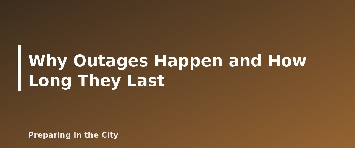 Why Outages Happen and How Long They Last - illustration for Emergency Power Guide: Backup Power Options for Home Outages