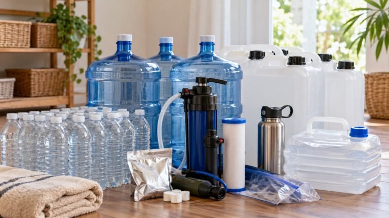 Emergency Water Guide: How Much to Store, Containers, Filters and Purification - featured image