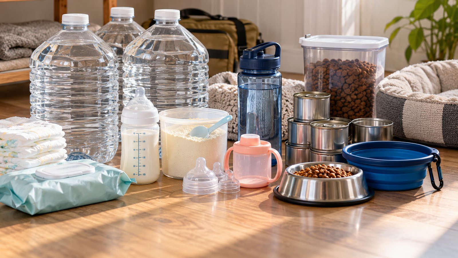 Water for Babies, Pets and Special Needs - Emergency Water Guide: How Much to Store, Containers, Filters and Purification