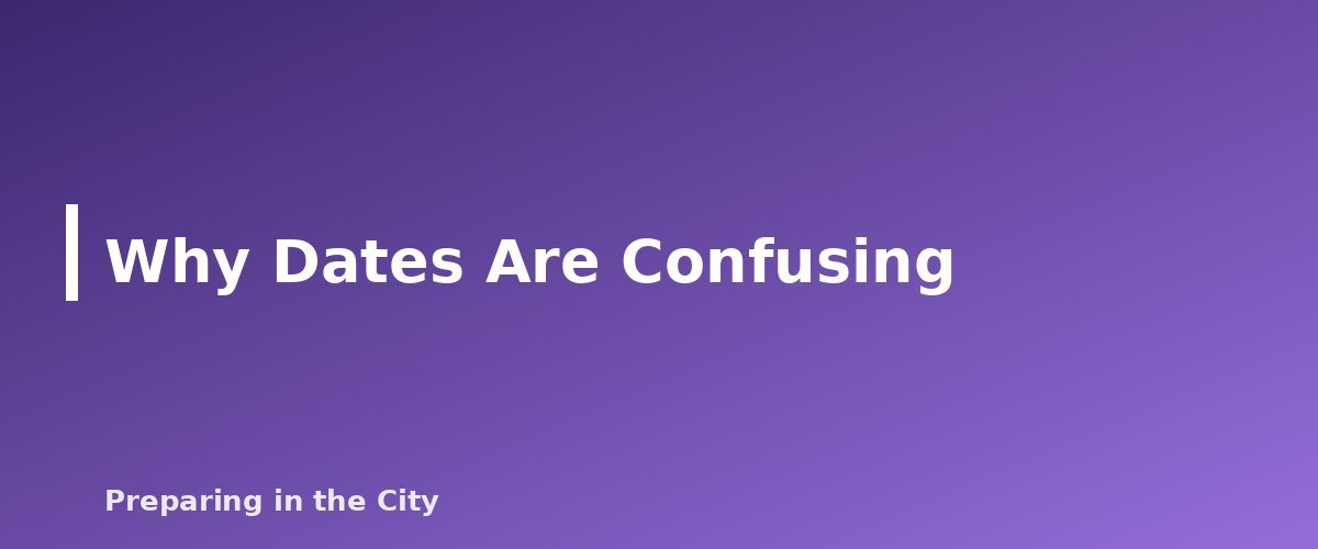 Why Dates Are Confusing - section banner for Food Date Labels Explained