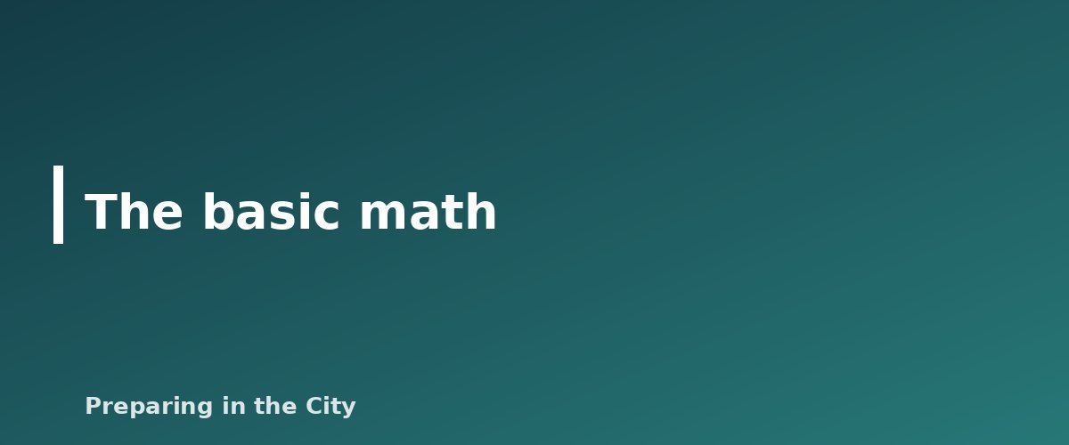 The basic math - illustration for How Long Will a Generator Run on a 20 lb Propane Tank?