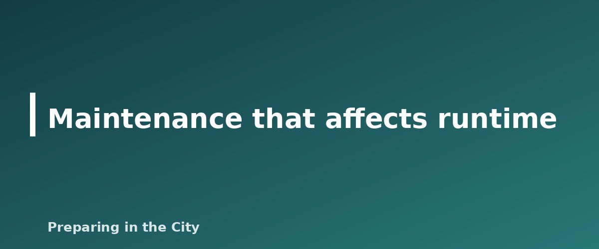 Maintenance that affects runtime - illustration for How Long Will a Generator Run on a 20 lb Propane Tank?