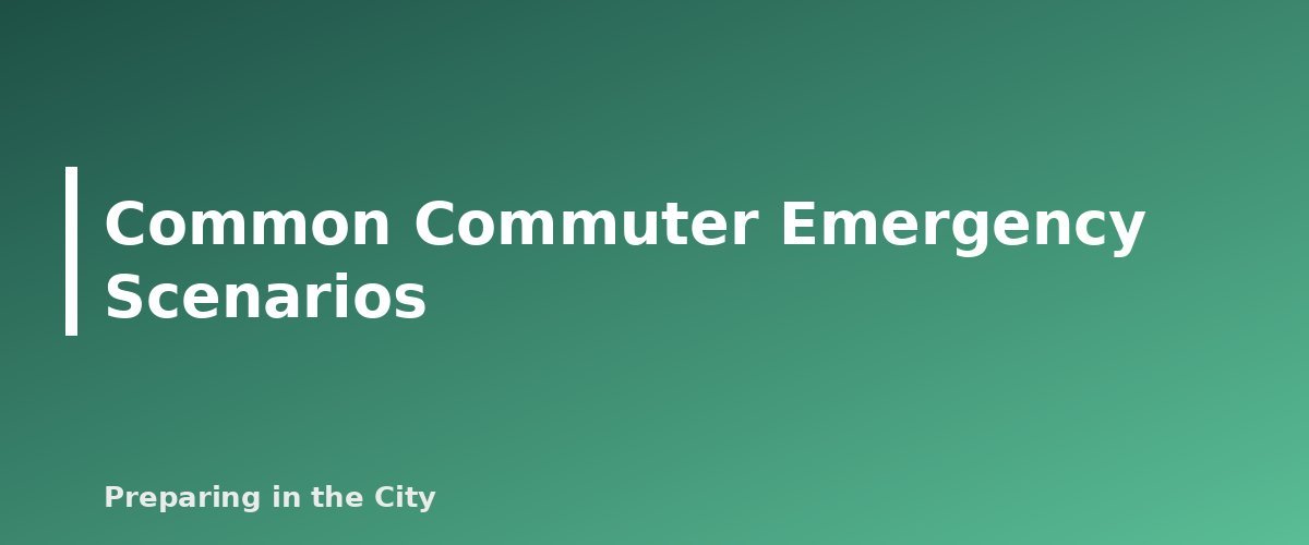 Common Commuter Emergency Scenarios - section banner for How to Get Home When Transit Shuts Down