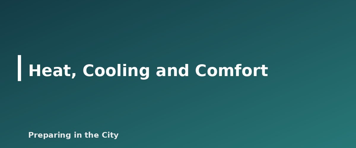 Heat, Cooling and Comfort - illustration for How to Prepare for a Power Outage in a High-Rise