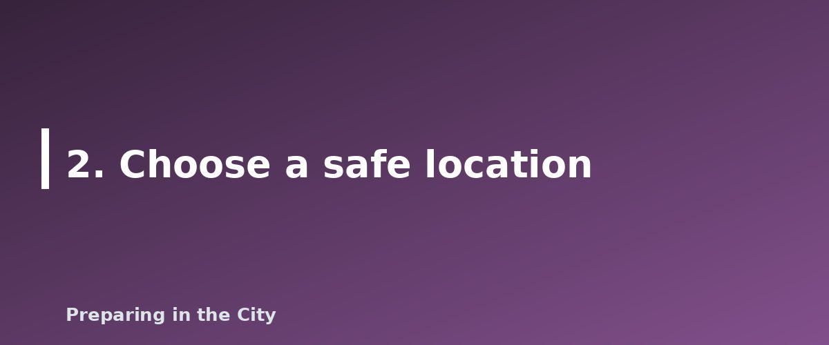 2. Choose a safe location - illustration for How to Store Gasoline Long Term: Safe Containers, Stabilizer and Rotation
