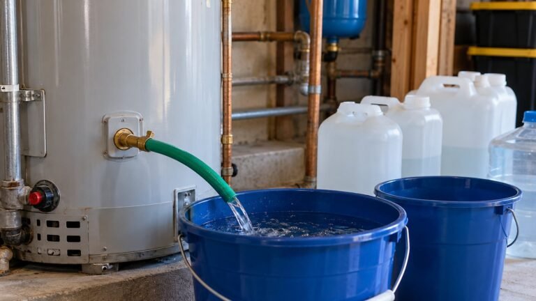 How to Use Your Water Heater and Pipes as Emergency Water - featured image