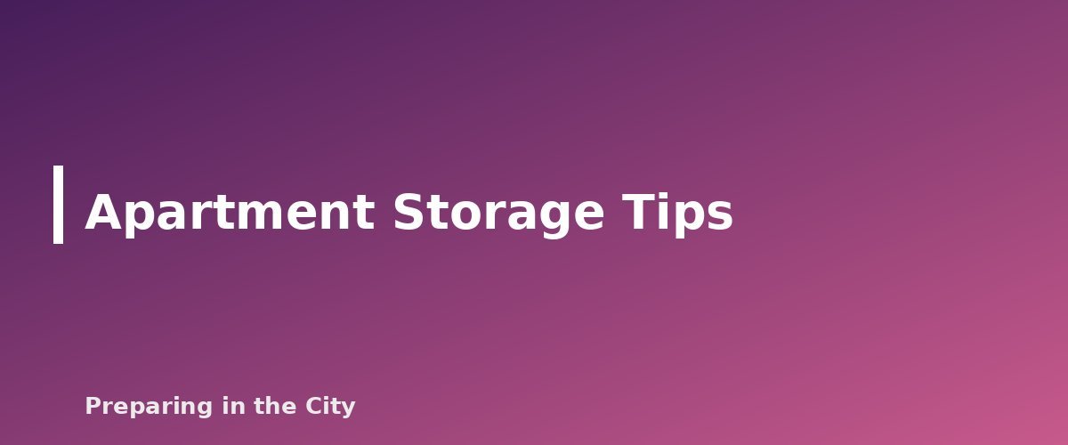 Apartment Storage Tips - section banner for NOAA Weather Radios and Hand-Crank Radios