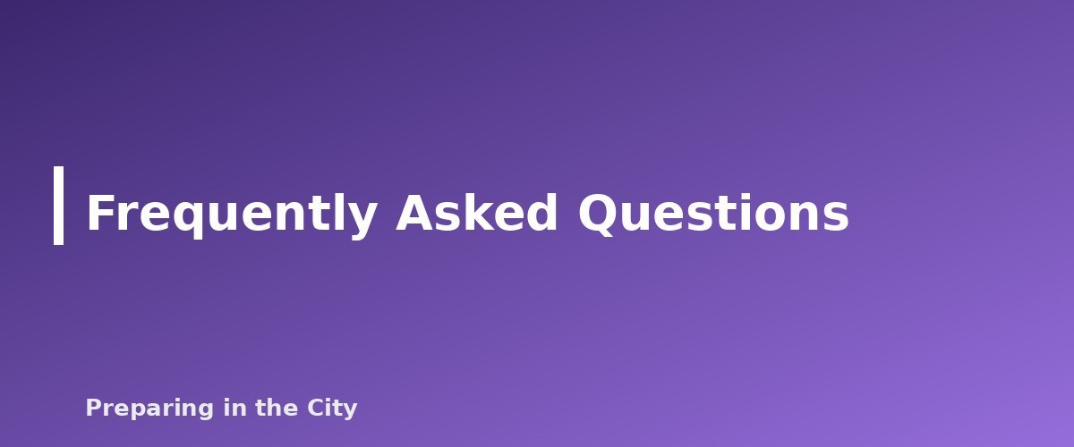 Frequently Asked Questions - section banner for Power Banks for Emergencies