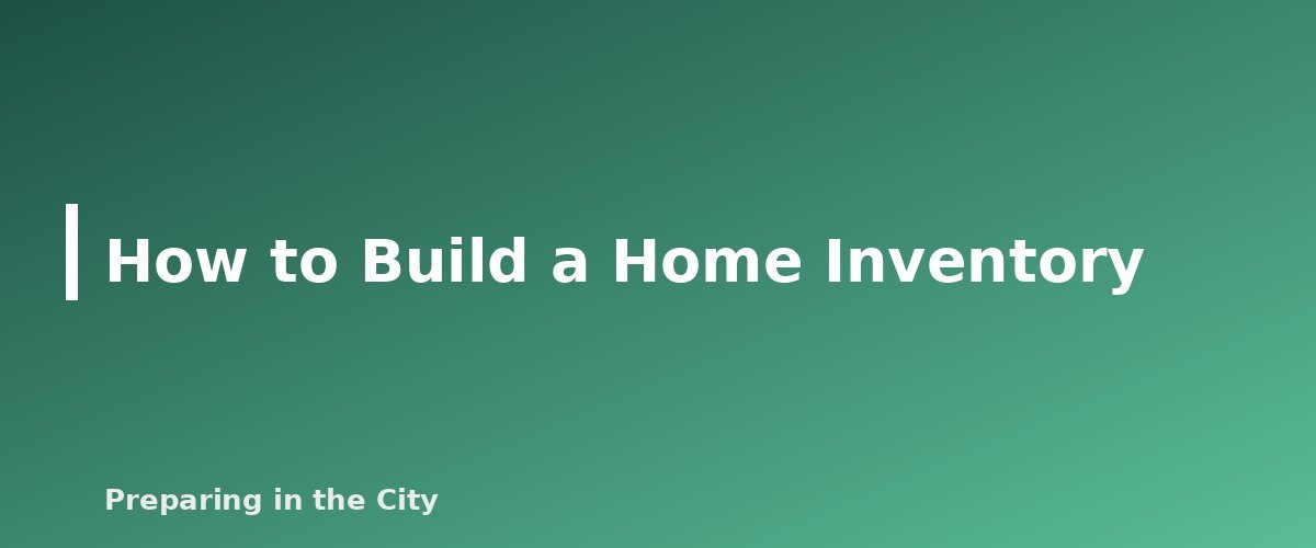 How to Build a Home Inventory - section banner for Renters Insurance and Home Inventory