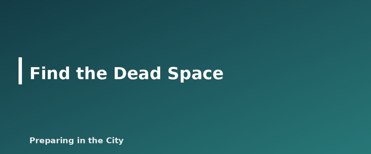 Find the Dead Space - illustration for Storing Emergency Water in a Small Apartment: Space-Saving Ideas That Work