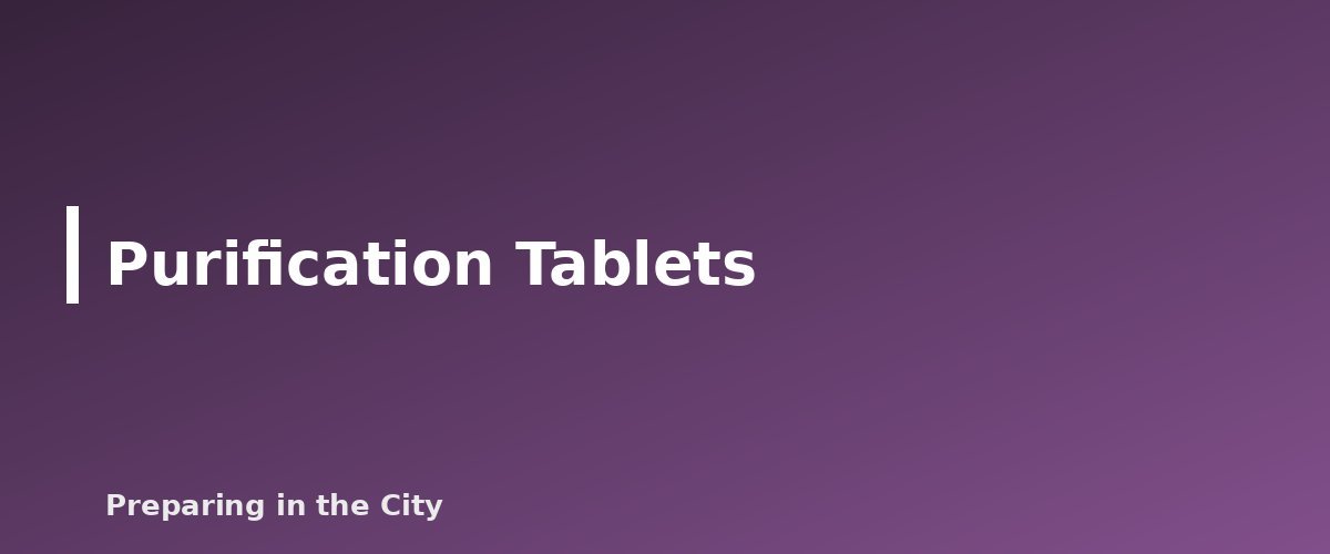 Purification Tablets - illustration for Water Purification Tablets vs Bleach vs Boiling: A Comparison